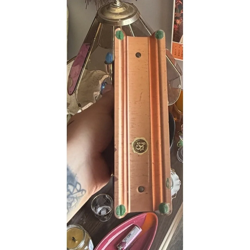 Vtg Coppercraft Guild Praying Hands Copper Napkin/Letter Holder 7